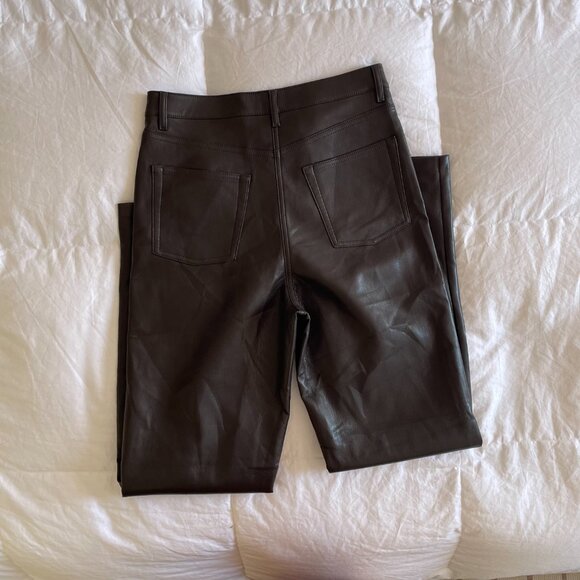Aritzia Wilfred Brown Trousers (sz 8) - Picture 4 of 6